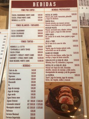 Menu photo 7 La Casa de Julia Mexicali, BCN Menu photo 7 La Casa de Julia Mexicali, BCN