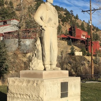 Steve Canyon Statue - Landmarks & Historical Buildings Near Me - Idaho Springs, Colorado Steve Canyon Statue - Landmarks & Historical Buildings Near Me - Idaho Springs, Colorado