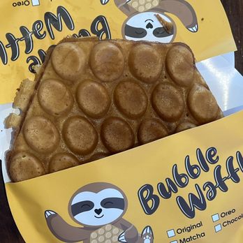 Ding Tea Near Disney - Bubble Waffle Original - Coffee & Tea Near Me - Anaheim, California