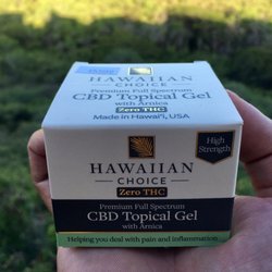 Kalaheo Pharmacy - Good selection of CBD Products. This one's made in Hawaii!