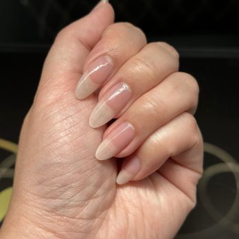 Nail Near Me - Basic manicure w/ pink clear coat - Nail Salons Near Me - Elk Grove, California