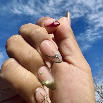 First Nails - Custom nail art acrylic set - Nail Salons Near Me - Rio Rancho, New Mexico