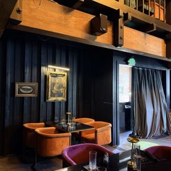 The Exchange 1874 - Seating inside the bar called the ghost lounge... The exchange 1874