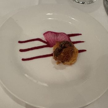 Eight4Nine - amuse bouche fig crostini - New American Near Me - Palm Springs, California Eight4Nine - amuse bouche fig crostini - New American Near Me - Palm Springs, California