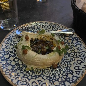 Aba - Smoked SMOKY GARLIC HUMMUS - Mediterranean Near Me - Austin, Texas Aba - Smoked SMOKY GARLIC HUMMUS - Mediterranean Near Me - Austin, Texas
