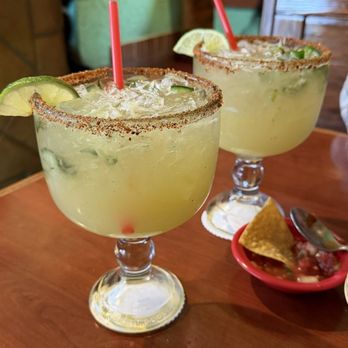 Ixtapa Restaurant - giant margaritas, mine was cucumber and his was jalapeño. - Mexican Near Me - Monroe, Washington Ixtapa Restaurant - giant margaritas, mine was cucumber and his was jalapeño. - Mexican Near Me - Monroe, Washington