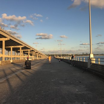 William Powell Bridge - Fishing pier under - Landmarks & Historical Buildings Near Me - Key Biscayne, Florida William Powell Bridge - Fishing pier under - Landmarks & Historical Buildings Near Me - Key Biscayne, Florida