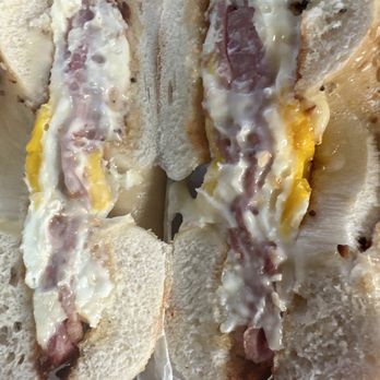 Maya Bagel Express - Ordered turkey, bacon, egg and cheese and got this instead - Bagels Near Me - Louisville, Kentucky Maya Bagel Express - Ordered turkey, bacon, egg and cheese and got this instead - Bagels Near Me - Louisville, Kentucky