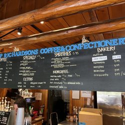 Camp Richardson’s Coffee & Confectionary - Menu (as of July/Aug 2026)