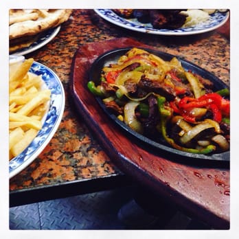Ranosh - Fajitas with fries - Middle Eastern Near Me - Houston, Texas Ranosh - Fajitas with fries - Middle Eastern Near Me - Houston, Texas