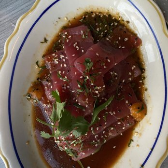 The Whale Chicago - Ahi tiradito - New American Near Me - Chicago, Illinois