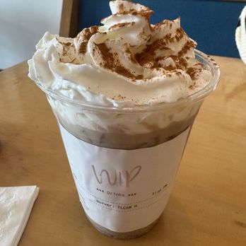 Tree Lounge Coffee - Chai latte with oat milk, whipped cream, and cinnamon on top! Delicious! - Coffee & Tea Near Me - Camarillo, California
