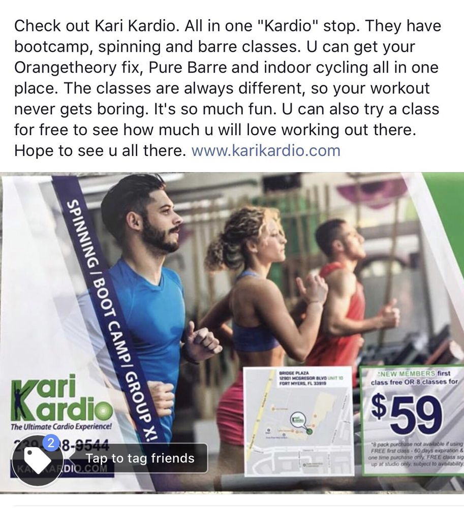 KARI KARDIO Updated September 2024 12 Photos 12901 McGregor Blvd