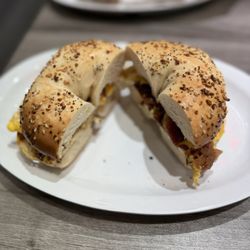 Bagels Plus & Deli - Bacon, egg and cheese