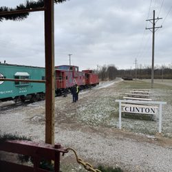 Southern Michigan Railroad - The train stopped at the station