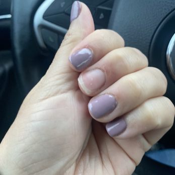 Happy Nails Bar - This is how the polish looked - Nail Salons Near Me - Hillside, Illinois