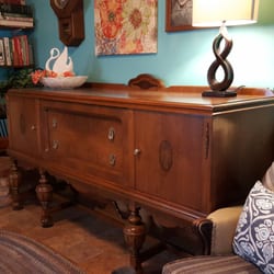 Bix Furniture Refinishing - 1910-1920's Buffet after 2