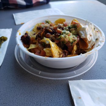 Taco City - a bowl of nachos on a table - Food Trucks Near Me - Vancouver, Washington