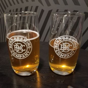 Bend Brewing Company - two glasses of beer - Breweries Near Me - Bend, Oregon