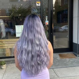 Exterior outside entrance of Made The Cut - Pastel purple balayage - Brooklyn, New York Exterior outside entrance of Made The Cut - Pastel purple balayage - Brooklyn, New York