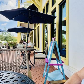 Coffee For The Soul - Outside seating with shade in the morning - Coffee & Tea Near Me - Kissimmee, Florida