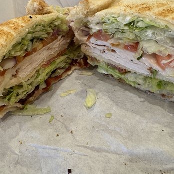 Baggin's Gourmet Sandwiches - That cross section of my club sandwich - Sandwiches Near Me - Tucson, Arizona