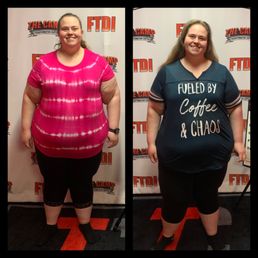 1st challenge complete. Down 26 lbs. Before and after photos.