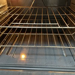 Brenda's Cleaning and Organizing - Spanking clean oven.
