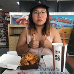 A&W Restaurant - We had the Hand-Breaded Chicken Tenders. Not Nice.
