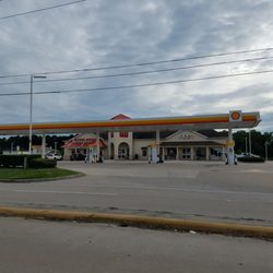 Shell - This gas station is a shell of its former self