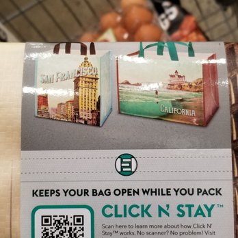 Costco - 8-18-20: Shopping Bags in stock, with iconic San Francisco images - Grocery Near Me - Sacramento, California