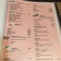 Tao Sushi - Menu