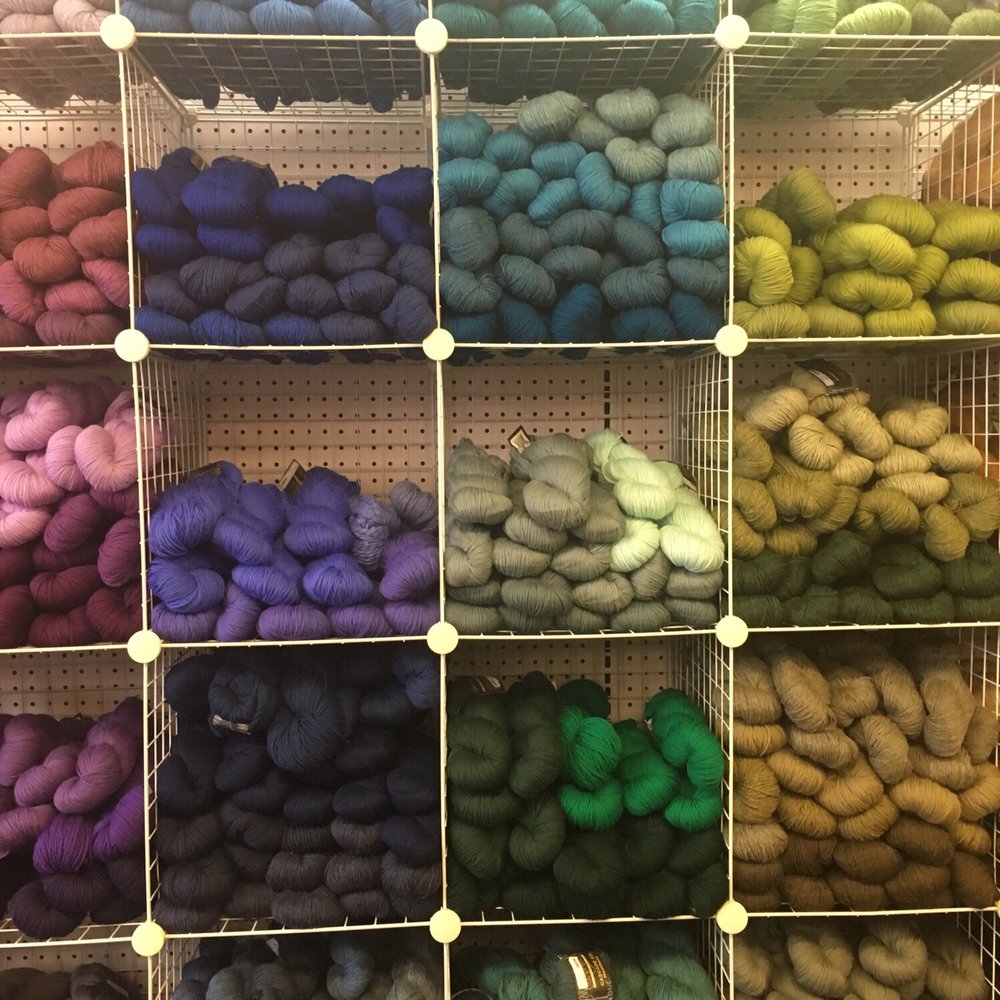 Woolbearers - The wall of yarn. - Arts & Crafts Near Me - Mount Holly, New Jersey Woolbearers - The wall of yarn. - Arts & Crafts Near Me - Mount Holly, New Jersey