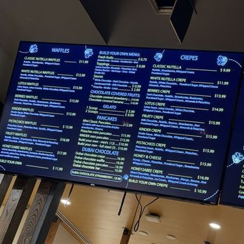 Honey 2 A Bee - Waffle, crepes and pancakes menu - Coffee & Tea Near Me - Tempe, Arizona