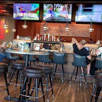 Atomic Cowboy - Overland Park - Front bar and seating - Sports Bars Near Me - Overland Park, Kansas Atomic Cowboy - Overland Park - Front bar and seating - Sports Bars Near Me - Overland Park, Kansas