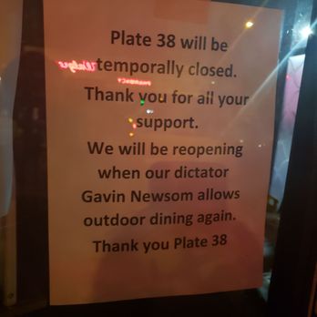 Plate 38 - Closed as of jan 19, 2021...? - New American Near Me - Pasadena, California Plate 38 - Closed as of jan 19, 2021...? - New American Near Me - Pasadena, California