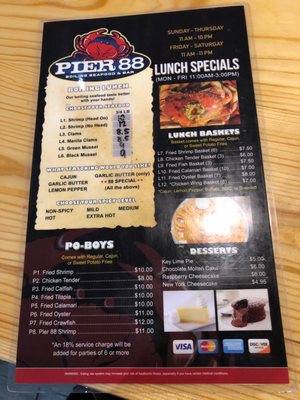 Menu photo 3 Pier 88 Boiling Seafood & Bar Chattanooga, TN Menu photo 3 Pier 88 Boiling Seafood & Bar Chattanooga, TN