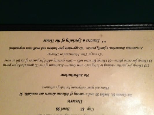 Menu photo 4 The Trading Post Shaver Lake, CA Menu photo 4 The Trading Post Shaver Lake, CA