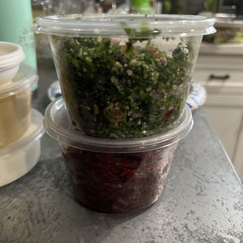 Ani's Chicken - Tabuleh and beet slaw - Mediterranean Near Me - Montebello, California