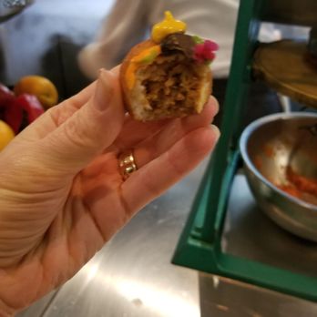 Alinea - Inside the croquette - New American Near Me - Chicago, Illinois