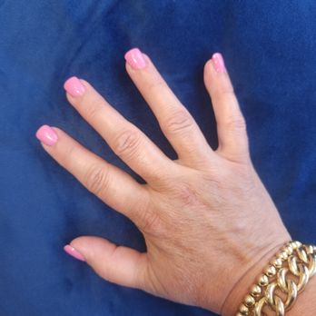 Magnolia Nails - Full set acrylic done by Anna - Nail Salons Near Me - Cornelius, North Carolina