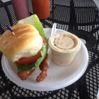 Alabama Jack's - Fresh grouper sandwich - Seafood Near Me - Key Largo, Florida