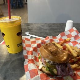 Burger fries n shake Burger fries n shake