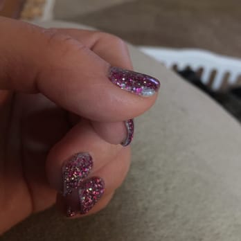 K&M Nails - Sides look unfinished due to base coat of color - Waxing Near Me - Plano, Texas K&M Nails - Sides look unfinished due to base coat of color - Waxing Near Me - Plano, Texas