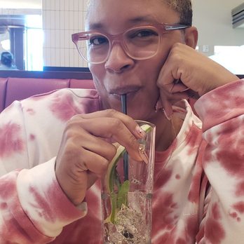 Silver Diner - Cucumber-Mint Mimosa - Diners Near Me - Alexandria, Virginia Silver Diner - Cucumber-Mint Mimosa - Diners Near Me - Alexandria, Virginia