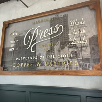 Magnolia Press - Coffee & Tea Near Me - Waco, Texas Magnolia Press - Coffee & Tea Near Me - Waco, Texas