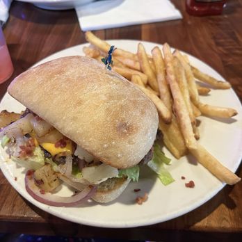 Oggi's - Burger with fries and boneless wings - Breweries Near Me - Garden Grove, California Oggi's - Burger with fries and boneless wings - Breweries Near Me - Garden Grove, California