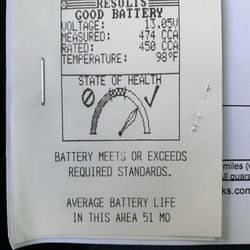 Far East MotorWorks - Picture of heath of battery