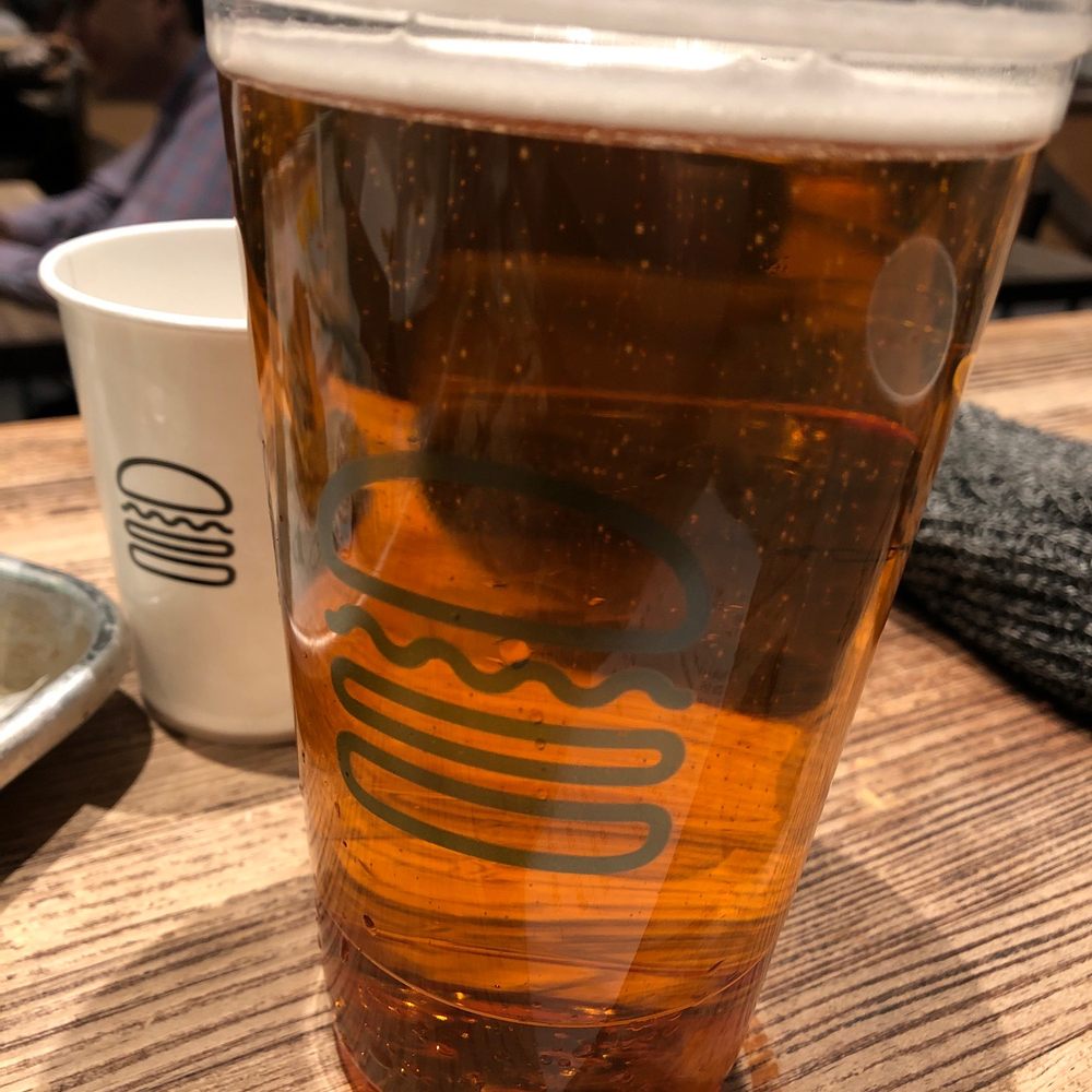 Shake Shack New Haven - Shackmeister Ale (larger size.) - Burgers Near Me - New Haven, Connecticut