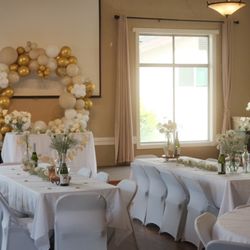 The Lodge at Sierra Madre - Interior decorated for an anniversary party